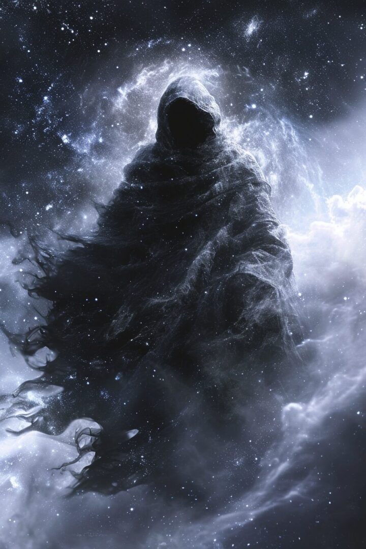 shroud cloaked galaxy artwork